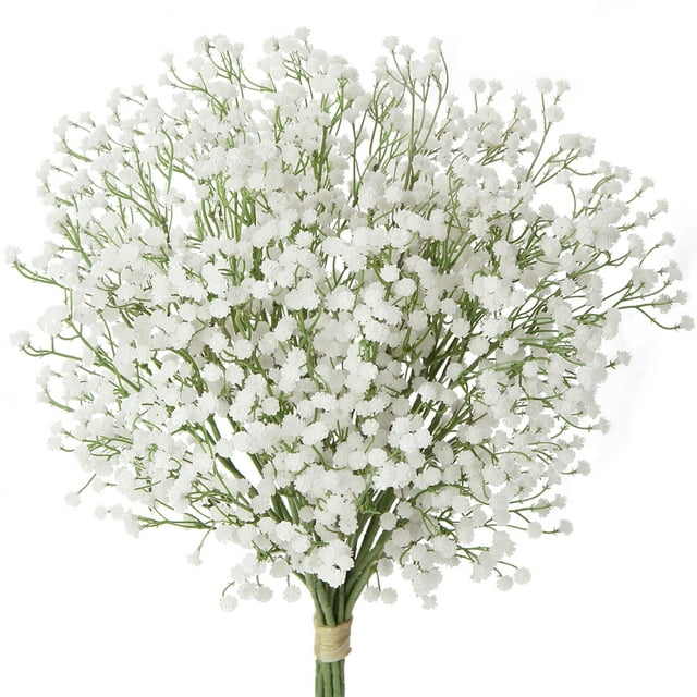 10 Pcs Artificial Flowers Baby's Breath 23.6