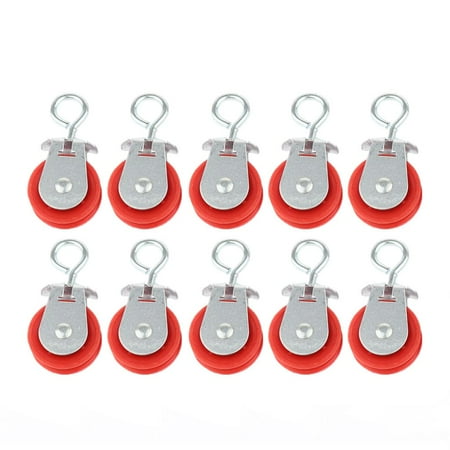 10 Pcs Automatic Chicken/Duck Coop Door Opener Accessories - Dia. 50mm - Pulleys