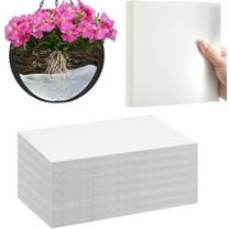 10 Pcs Automatic Plant Watering Mat,Bexikou 9.84”X 9.84” Self Watering Hanging Basket Liner,Plant Watering System for Greenhouse Hydroponics and Indoor Potted Plants