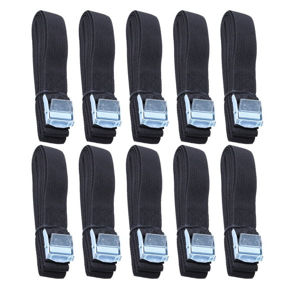 NIAIZEK 10 Pcs Truck Ratchet Straps with Quick Release, Heavy Duty Tiedown Straps for Car Roof Kayak Carrier and Cargo Securement