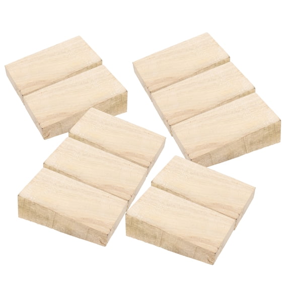 Homoyoyo 10Pcs Wood Handle Wedge Set for Fixing and Repairing Agricultural Tool Handles Beige
