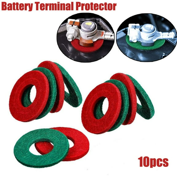 10 Pcs BC2127 Battery Terminal Protector Anti Auto Car Pad Gasket Auto Accessories