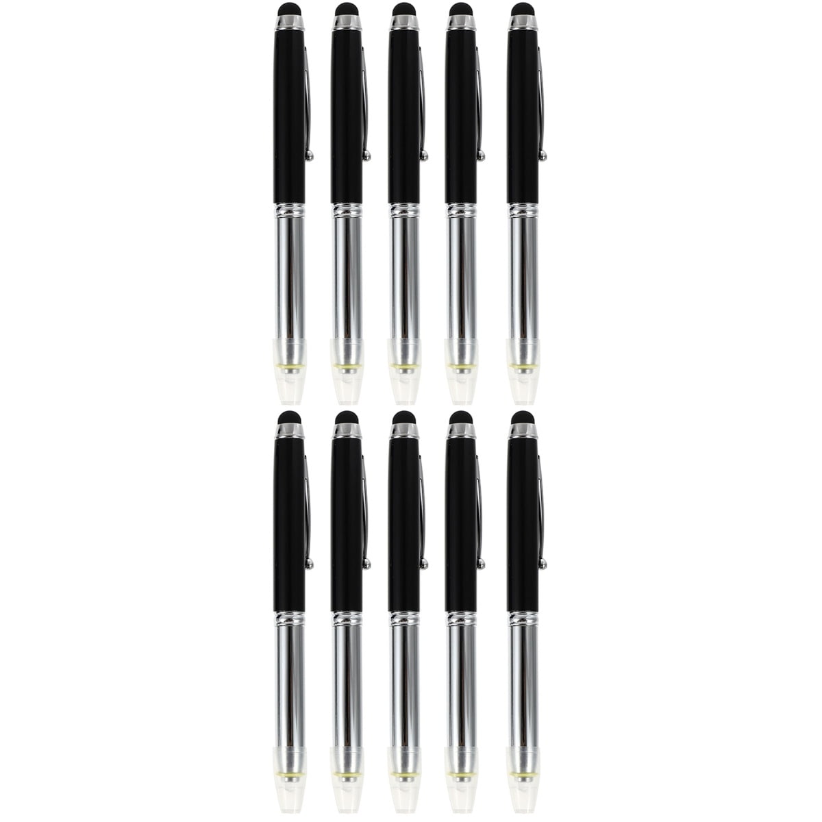 10 Pcs Ballpoint Pens Ballpoint Pen with Stylus Tip Lighted Pens for ...