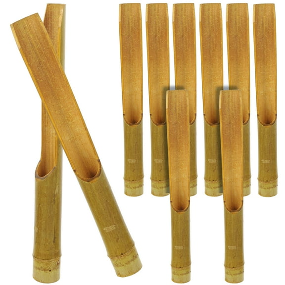 10pcs Wind Chime Tube Bamboo Antique Wind Chime Tube DIY Supplies