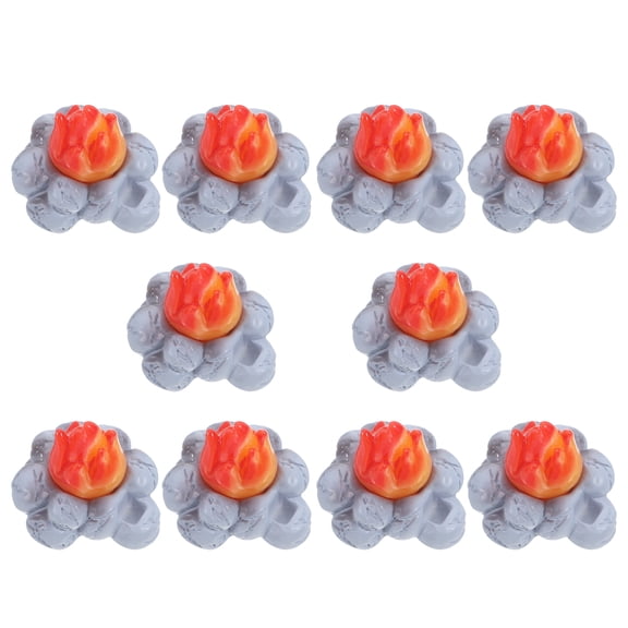 10 Pcs Bell Lampshade Porch Lampshade Fire Bonfire Decoration 2.30X2.20X2.00CM