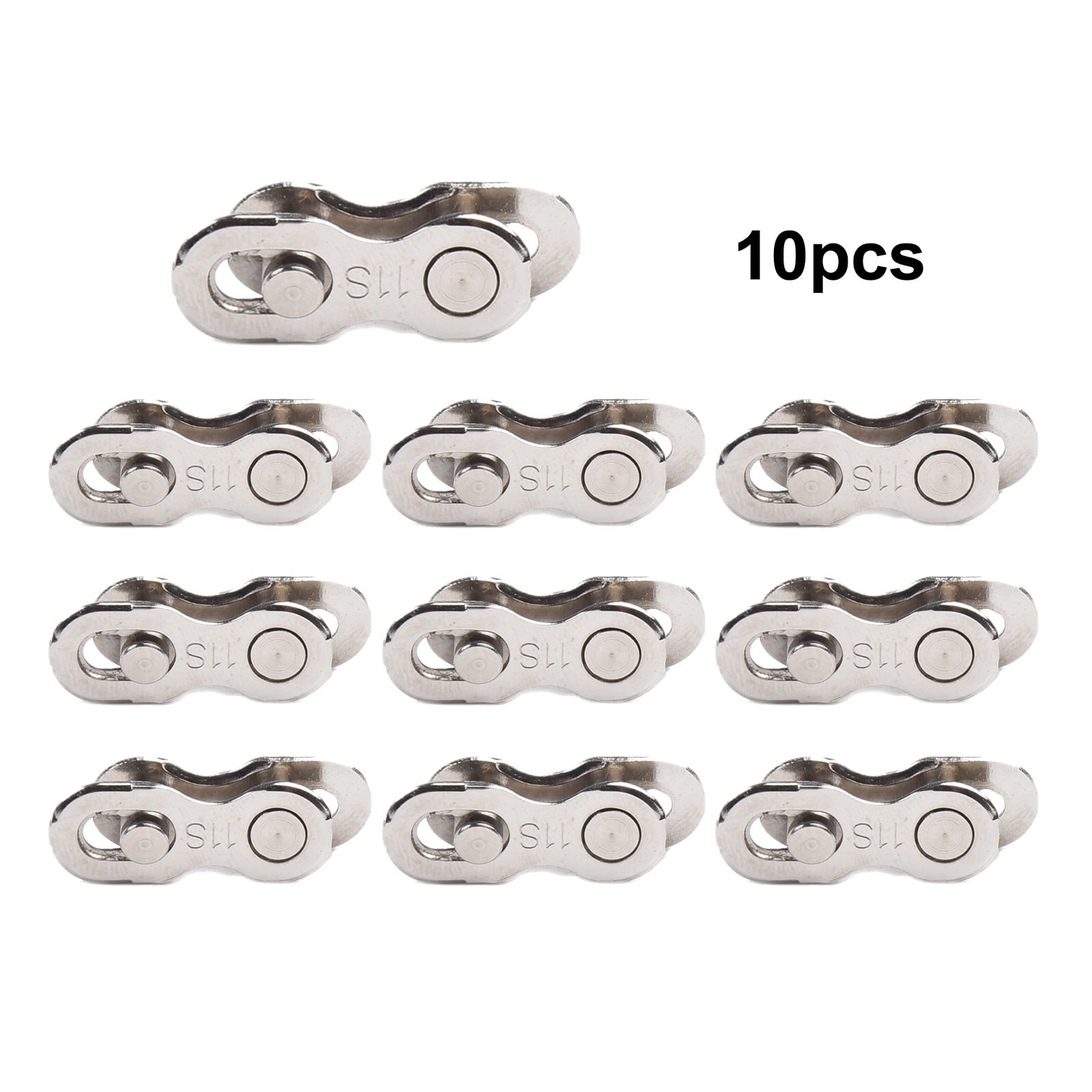 10 Pcs Bicycle Bike Single Speed Quick Chain Master Links Connector ...