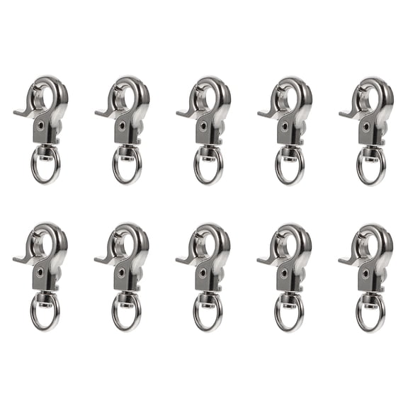 10 Pcs Birdcage Lock Gate Lock Door Locks Bird Cage Hooks Bird Cage Door Latch Lock Chains Bird Cage Lock Buckles