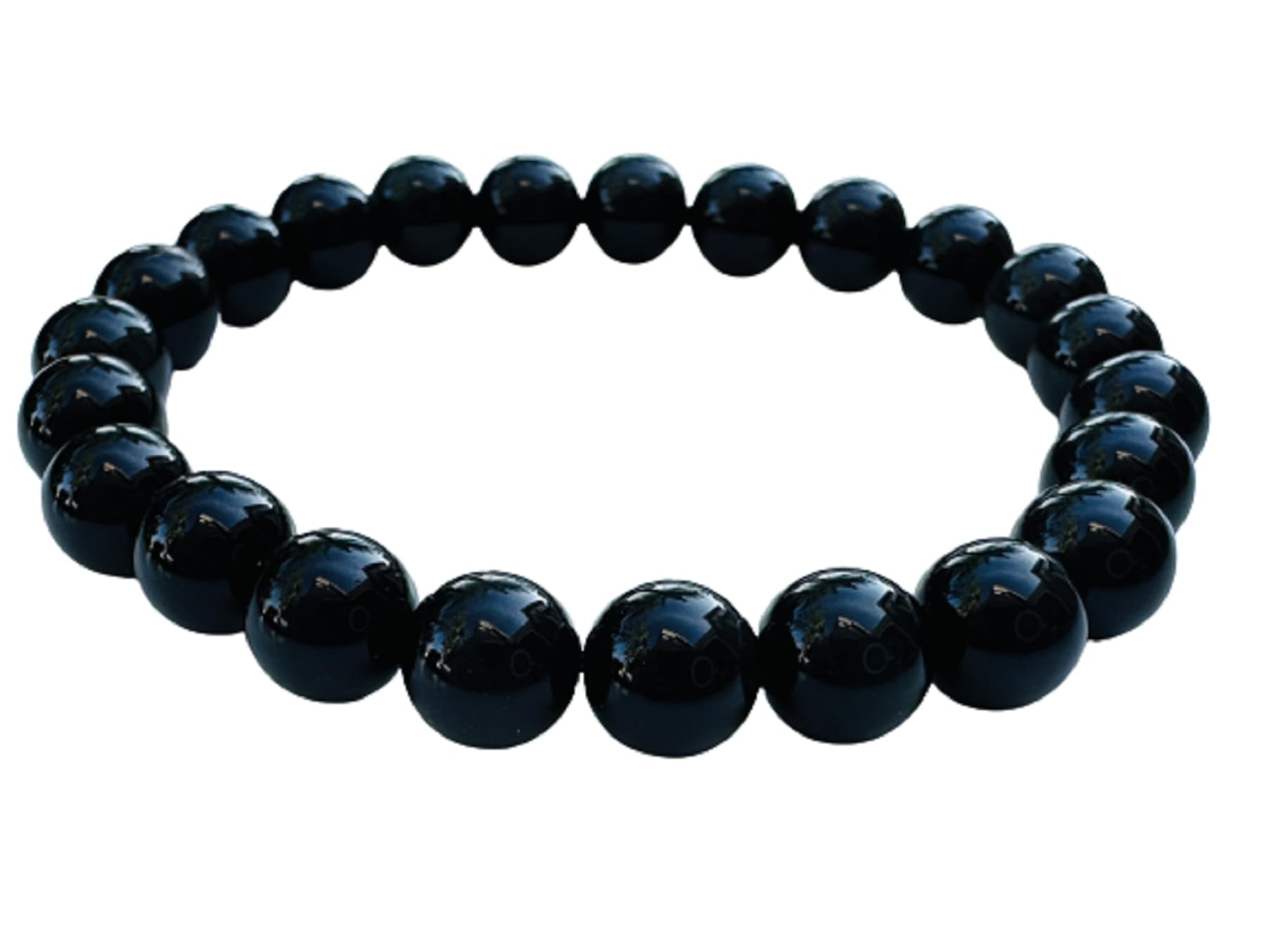 Natural Tibetan Gemstone Bead Bracelet - Handmade Stretch Bracelet For Men & Women With Gift Box