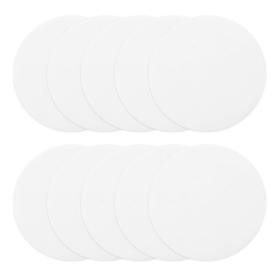 10 Pcs Blank White Aluminum Plates for Sublimation, Metal Blanks Ready for Crafts and Printing