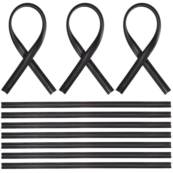FELTECHELECTR Windshield Wiper Refills Rubber for Automobile Use 10Pcs