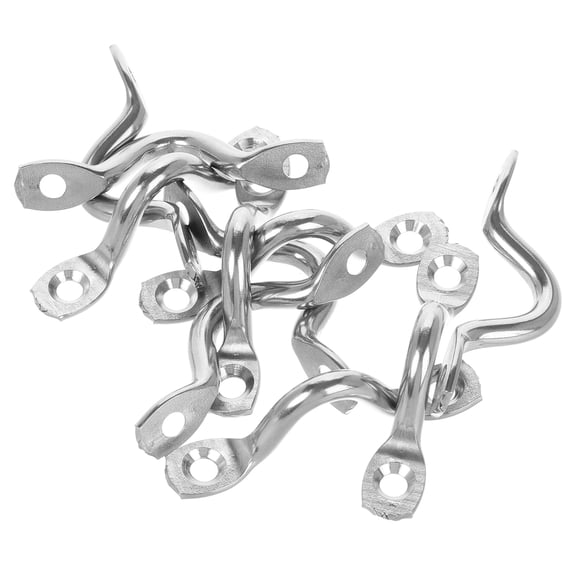 10 Pcs Bow Handle Deck Grips Yacht Door Handles Kayaks Silver