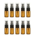 10 Pcs Brown Colored Spray Bottle Glass Small Empty Spray Bottle