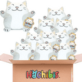 Joyfy 24 Pcs Small Stuffed Animals 3" Kids Party Favors Mini Plush Toys Bulk Animals Keychain Decoration for Boys Girls, Pinata Fillers, Carnival Prizes, School Gifts, Birthday Party Supplies