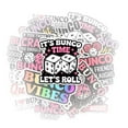thumbnail image 1 of 10 Pcs Bunco Stickers | Fun Bunco Game Vinyl Decal Pack of 10 | Bunco Vibes, Dice Game, Fun Night Decal, 1 of 10