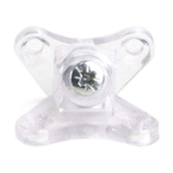 10 Pcs Butterfly Corner with Screw Removable Corner Brace Plastic Right Angles Brackets Furniture Hardware