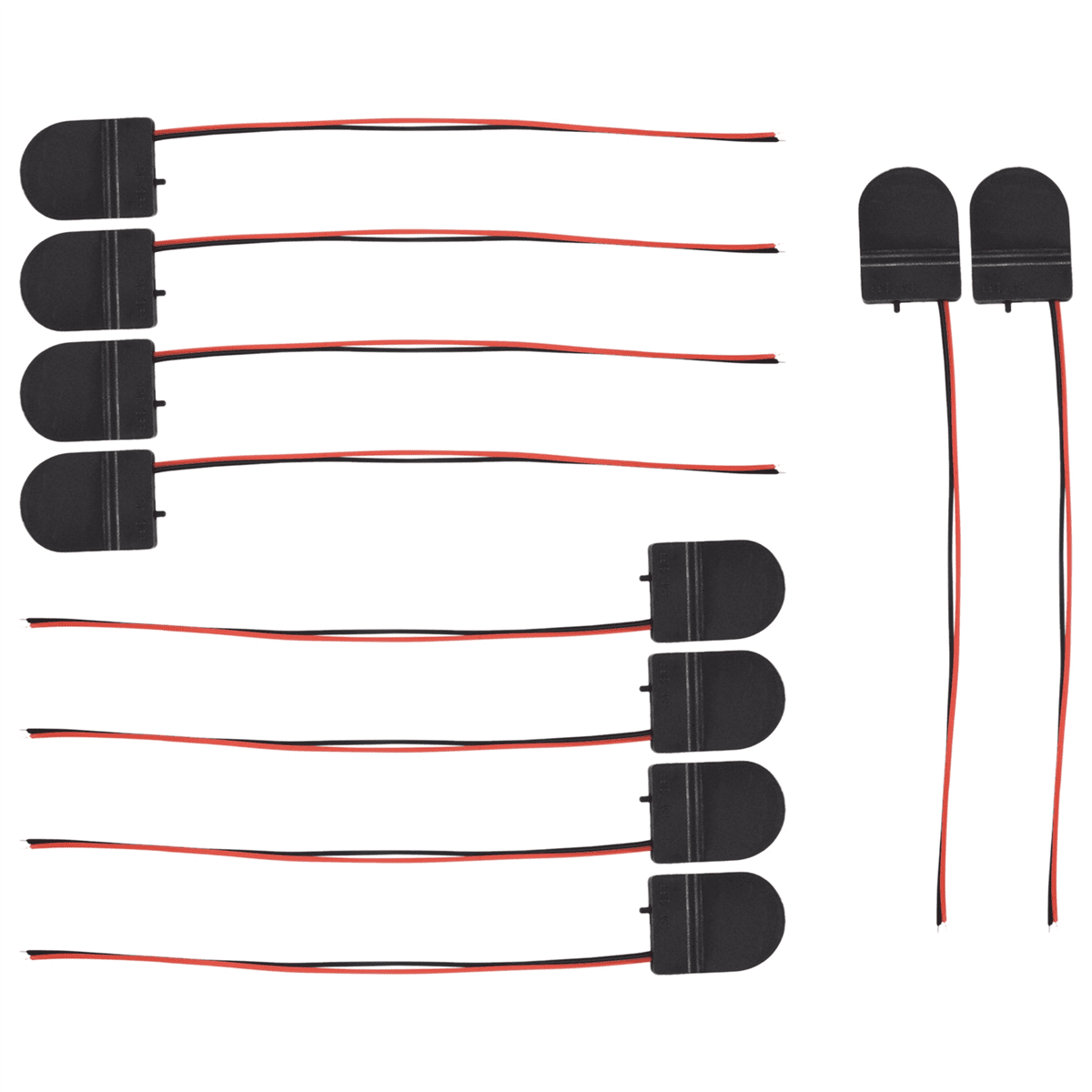 10/Pcs CR2032 Button Coin Cell Battery Socket Holder