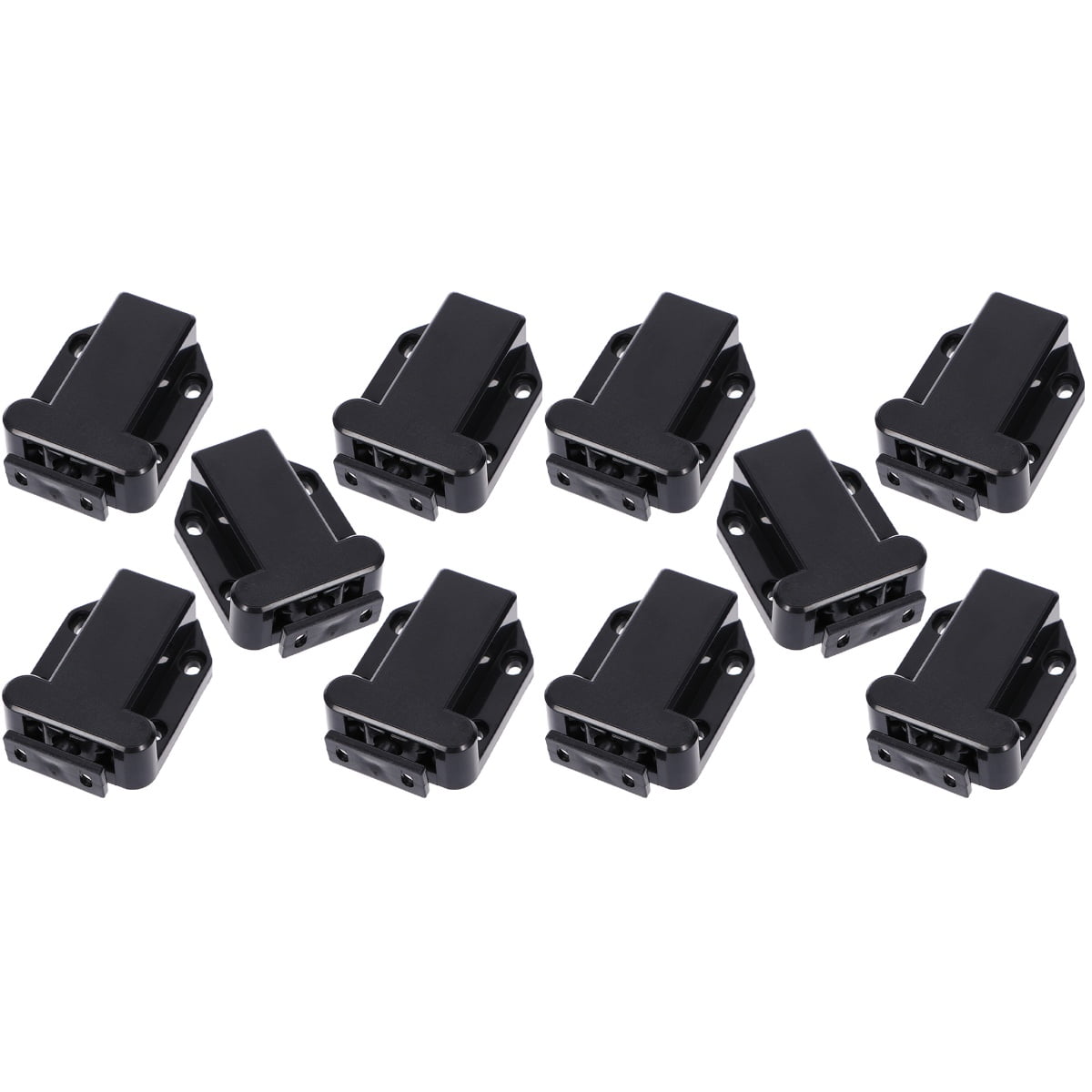 10 Pcs Door Push to Open Latch Hidden Locks for Doors Hardware