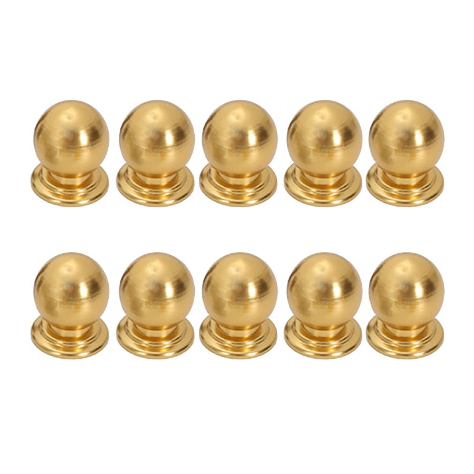 10 Pcs Knobs Round Ball Bathroom Dresser Knobs, Modern Hardware