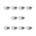 10 Pcs Cable Hole Decoration Cover Cable Organizer Desk Grommets