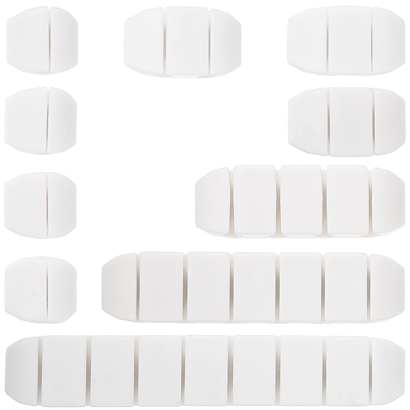 10 Pcs Cable Manager Management Clips Cord under Desk Keeper Underdesk Keepers for Cables