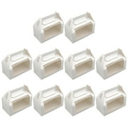 10 Pcs Dessert Cake Boxes with Lids, Handheld Baking and Cookie Packaging Containers, Toast Wrapping Boxes for Bakery