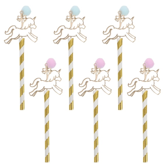 Greenadscape Carousel Toppers Delicate Design Families 10Pcs 9.43X1.89X0.59in