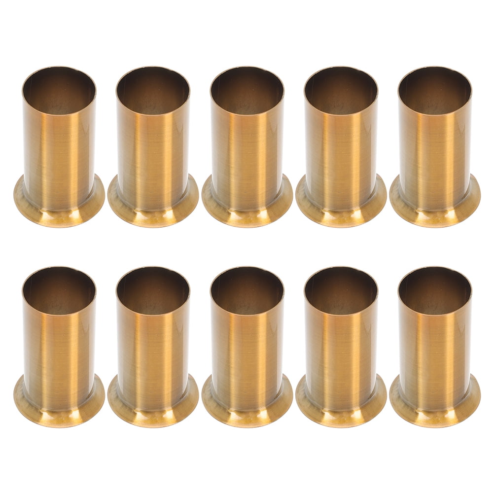 10 Pcs Candle Crystal Chandelier Casing Lamp Base Sleeve Socket Covers