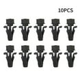 thumbnail image 1 of 10 Pcs Car Bumper Grille Retainer Fastener Clips Model H16 Plastic Black For Nissan Automotive Interior Clips/Fasteners, 1 of 9