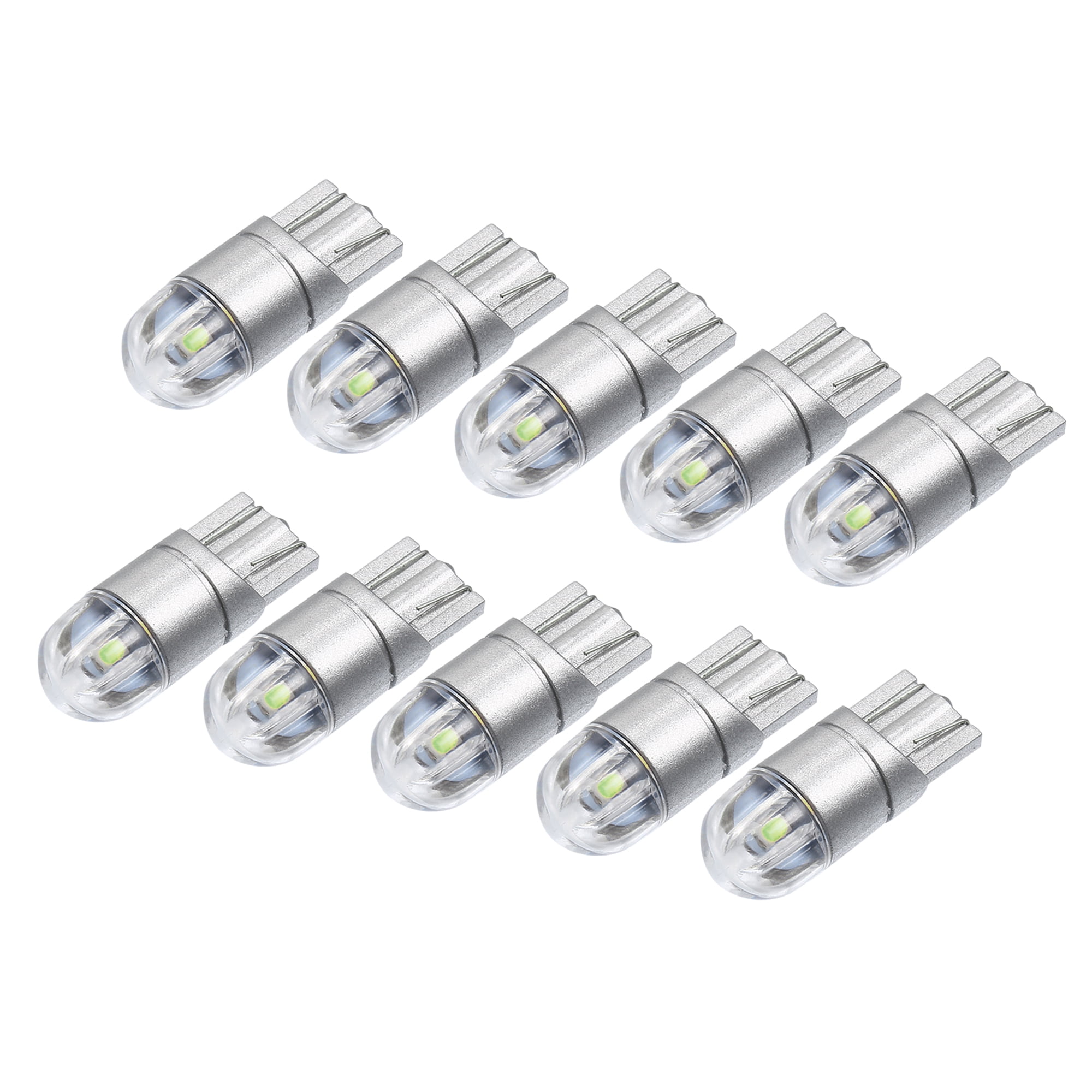 10 Pcs Car Interior 194 LED Light Bulb T10 168 175 921 W5W for Dome ...