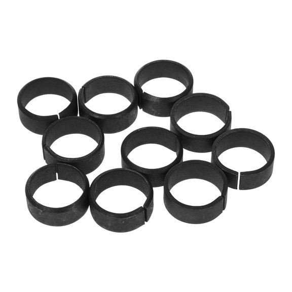 10 Pcs Car Kit Automatic Kit Wheel Hub Positioning Ring 2.50X2.50X1.00CM Black