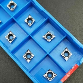 10 Pcs Carbide Turning Inserts for Precision Machining
