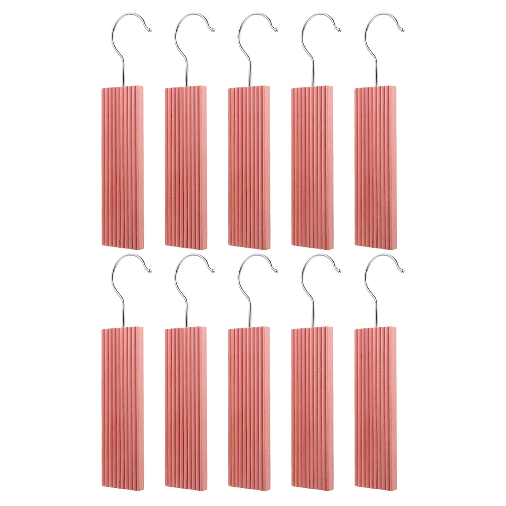 10 Pcs Cedar Hook Board Armoire Wardrobe Closet Natural Bug Repellent