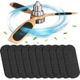 thumbnail image 1 of 10 Pcs Ceiling Fan Filters for Blades Activated Coconut Shell Carbon Air Filter Easy-Stick Ceiling Fan Blade Filters Thickness Ceiling Fan Air Filters for Home Office Common Household Contaminants, 1 of 7