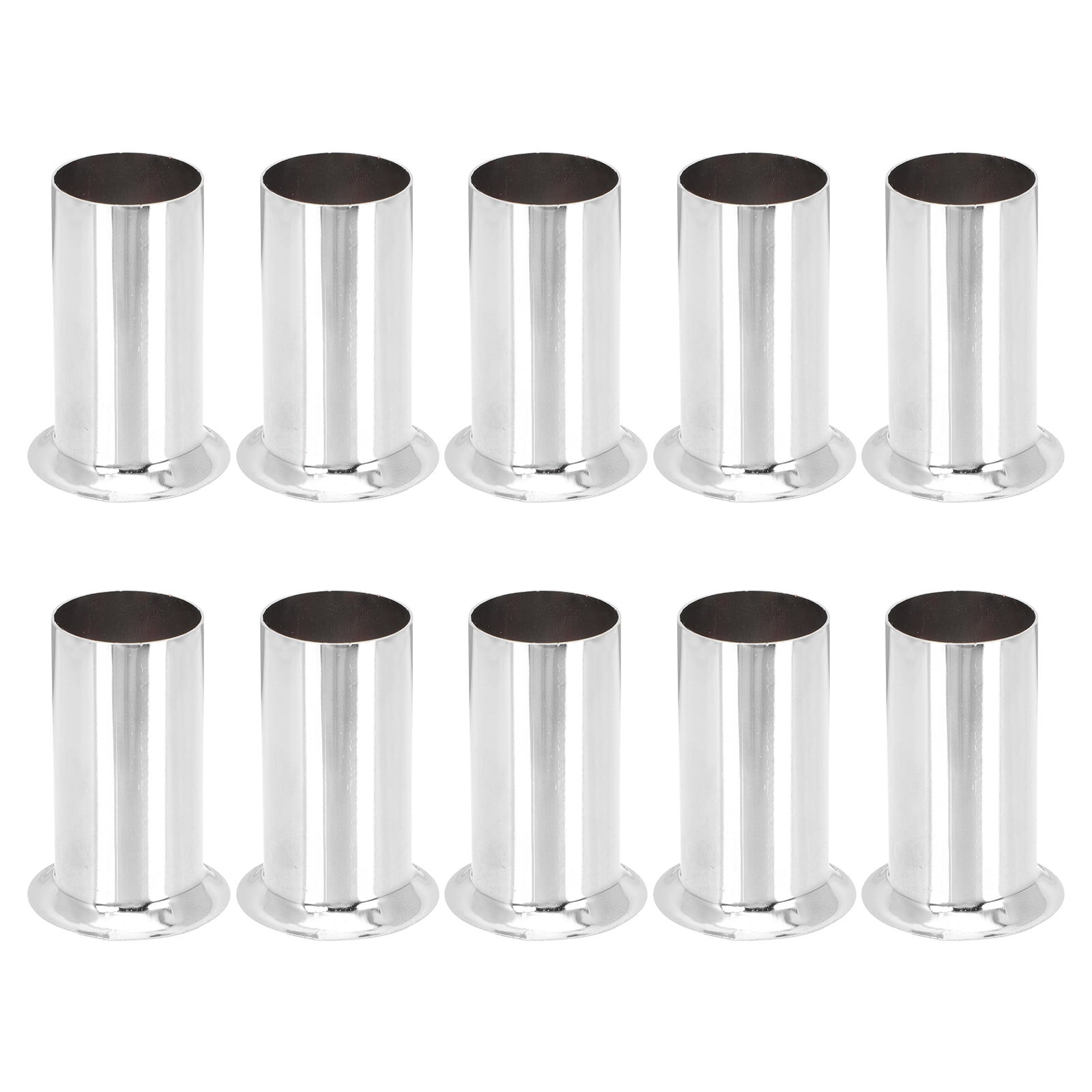 10 Pcs Chandelier Casing Light Fixture Iron Candle Covers Sleeves
