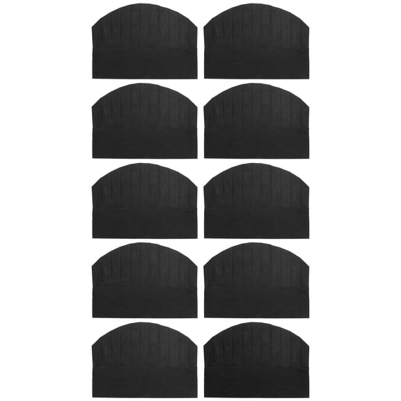 10 Pcs Chef Hat Outdoor Hats Restaurant Server Work Cap Baking Cooking for Kitchen Working Women' Miss