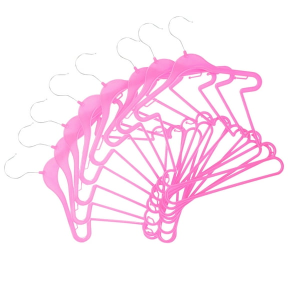 10 Pcs Children's Suit Hanger Display Shelf Decor Kids Plastic Hangers Baby Hangers Plastic Kids Hangers Baby Girl