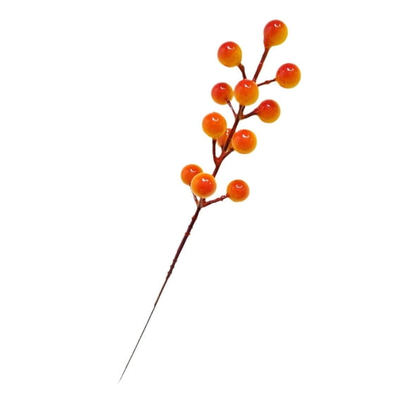 10 Pcs Christmas Artificial Berries Branchs,Christmas Picks Holly Sprays,Christmas Tree Decorations,Artificial Berry Branches for Xmas Tree Ornaments, Wreath Crafts, Holiday and Home Decorations