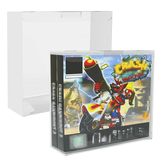 ASTONEY 10 Count Clear Box Protectors Case for PlayStation