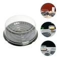 thumbnail image 1 of 10 Pcs Clear Round Cake Box, Plastic Disposable Clear Cake Container Dome, Plastic Cake Container Portable Carrier for Birthday Wedding Baby Shower Dessert Storage, 1 of 4