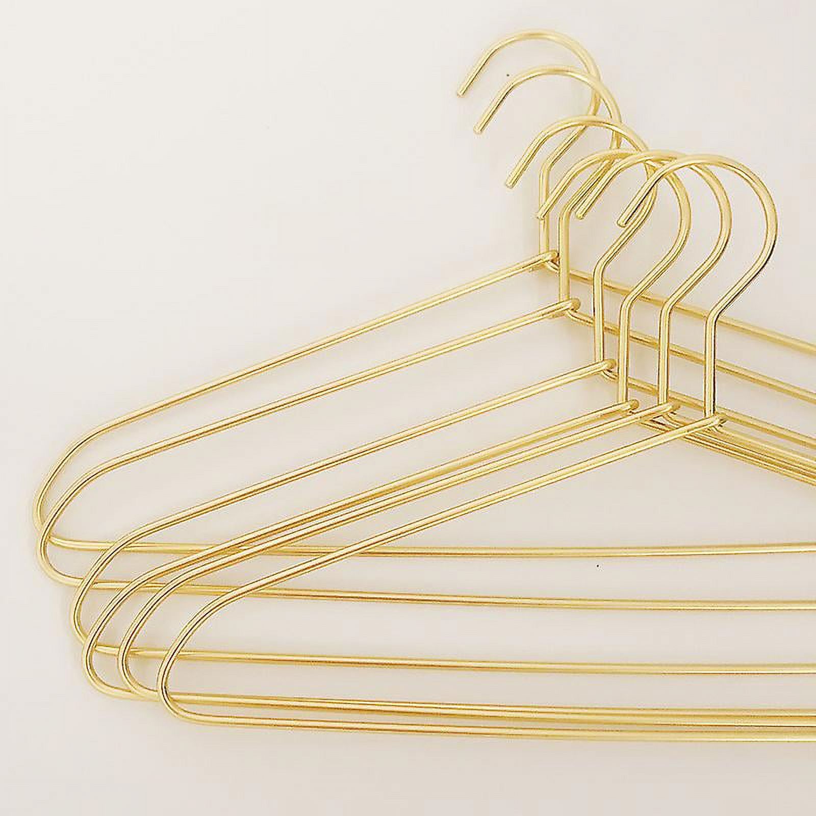 10 Pcs Clothes Hangers Heavy Duty Metal Strong Antislip Clothes Hanger