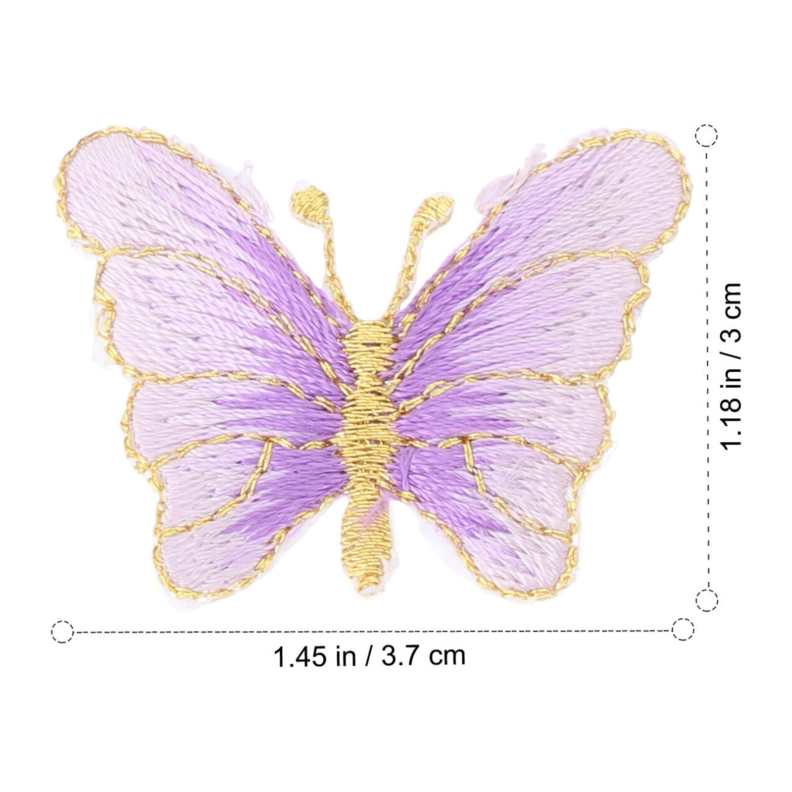 10 Pcs Clothes Ironon Patches Delicate Butterflies Patches DIY Repair