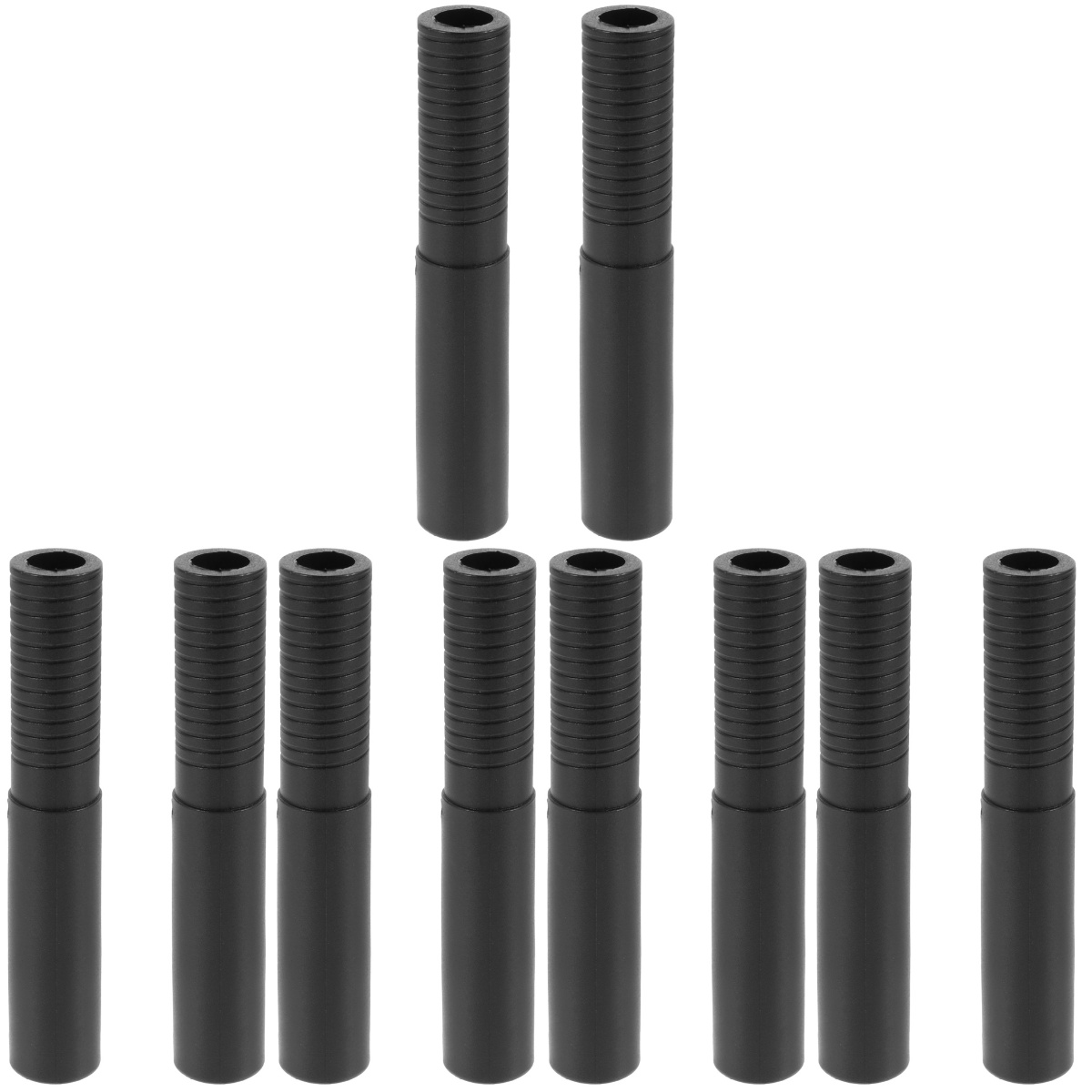 10 Pcs Club Extension Golf Balls Accessories Golfing Shaft Extenders