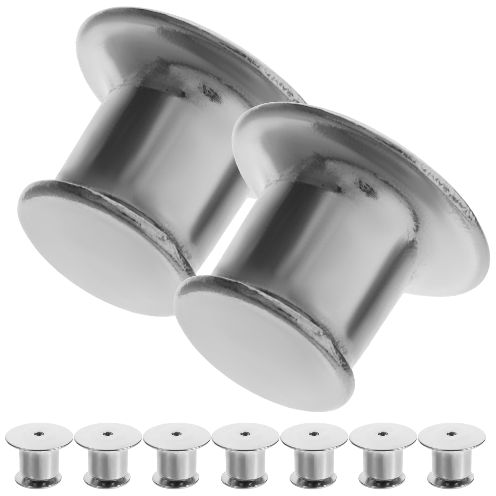 10 Pcs Clutch Bag Locking Pin Keepers Pin Backs for Badges Pin Backs