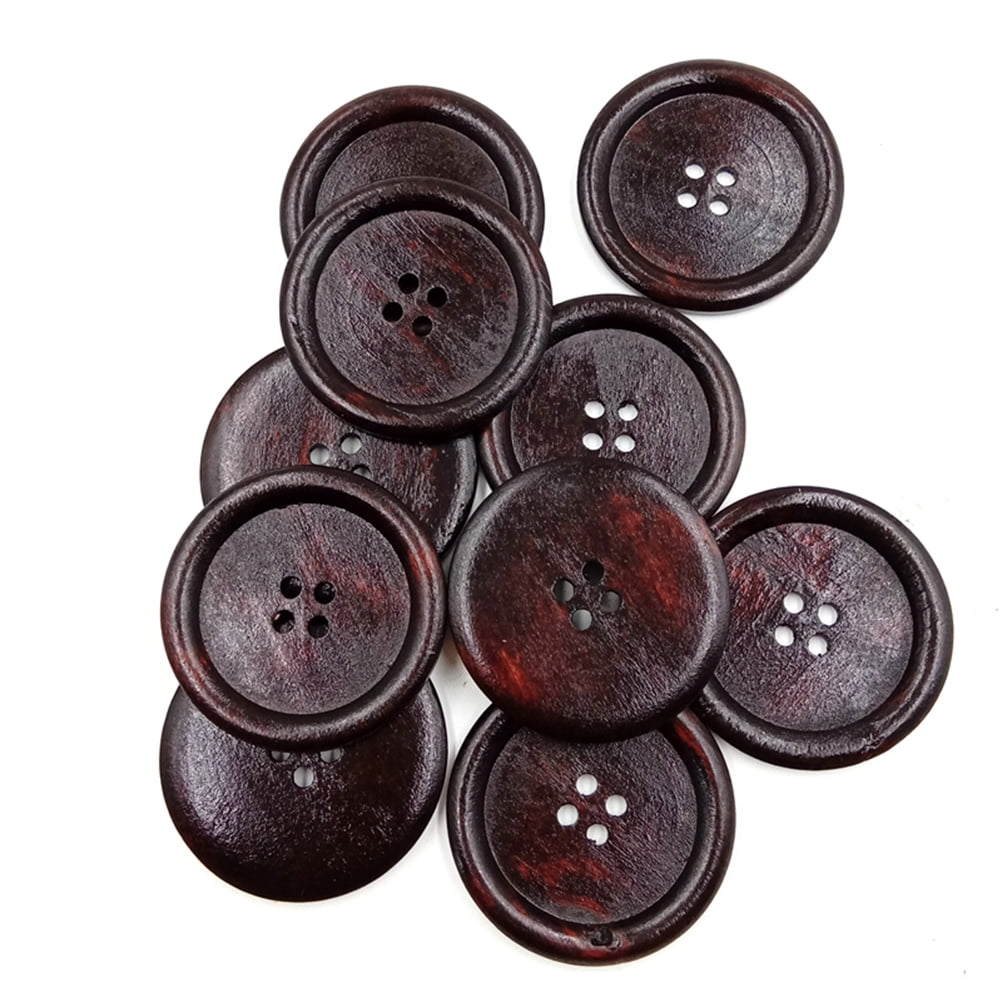 10 Pcs Coat Buttons 4 Holes Buttons Scrapbooking Buttons Kids Sewing ...