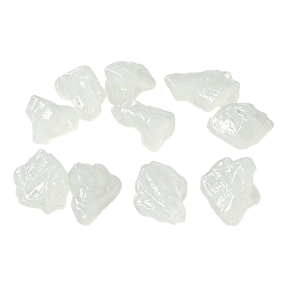 10 Pcs Colorful Glow in The Dark Rocks Garden Stones, Glow Rocks for Landscaping, Glow Stones, Glowing Rocks, Waterproof Rocks for Fish Tank, Luminous Stones for Outdoor Walkway Pathway Aquarium