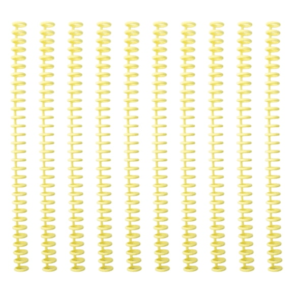 10 Pcs Plastic Binding Combs with 30 Rings Plastic Binding Combs for Files