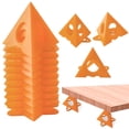 thumbnail image 1 of 10 Pcs Cone Support Stand ABS Plastic Painting Stand Pyramid Riser for Cabinet Doors, 1 of 7