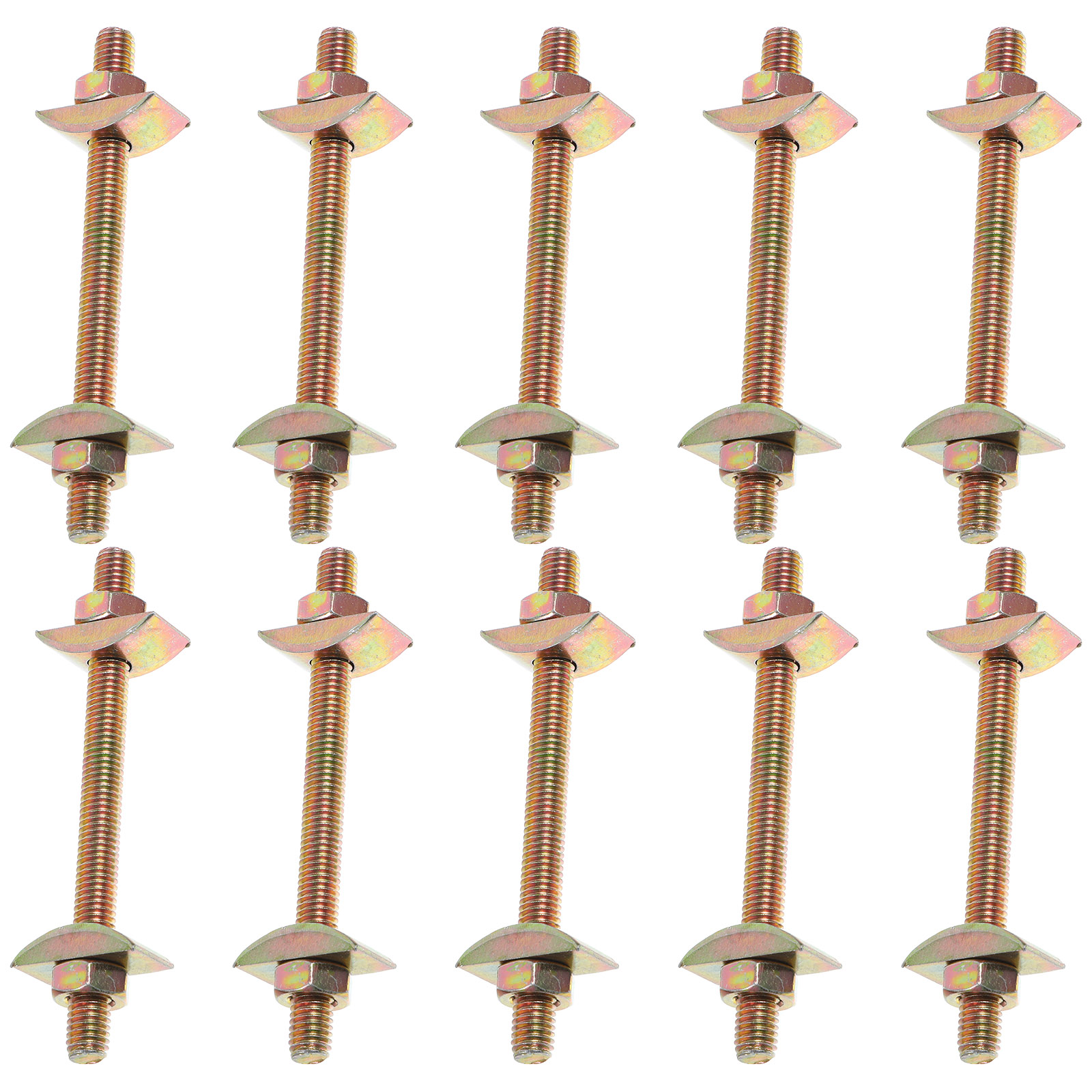 10 Pcs Countertop Fastener Bolts Joint Fasteners Countertop Joint