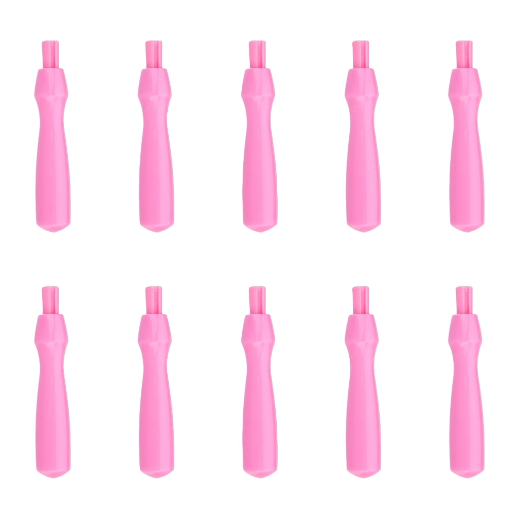 10 Pcs Craft Needle Threader Handle Punch Needle Handles Felting ...