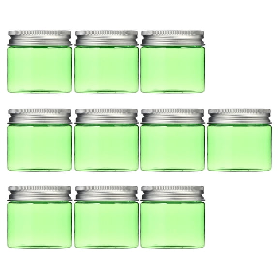 10 Pcs Cream Container Jars for Makeup Storage, Portable Cosmetic Boxes for Face Cream, Lotion, Skincare, Travel Friendly